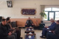 دیدار مسئولان ثبت احوال تویسرکان با فرماندار در آستانه روز ثبت احوال