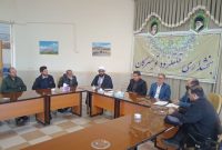 برگزاری جلسه هماهنگی برای اجرای عملیات زیرسازی و بهسازی روستای هوش