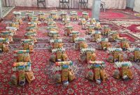 مهربانی ادامه دارد؛ توزیع ۵۰ بسته معیشتی با مشارکت بسیج و خیران در روستای جعفریه تویسرکان