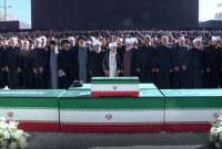 حضور میلیونی مردم در نماز میت شهید جمهور؛ نظم و آرامش در مصلای تهران