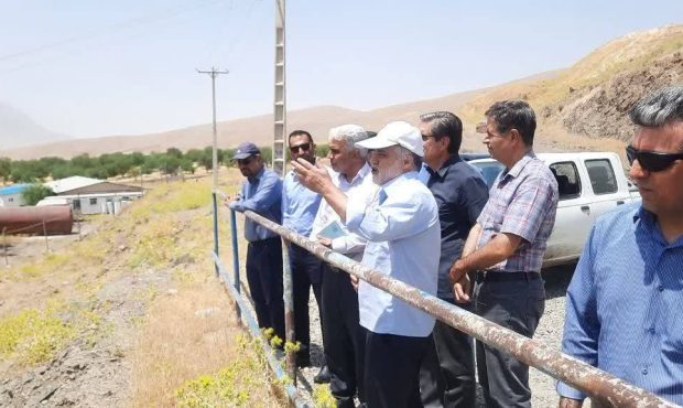 بازدید میدانی مسئولان سازمان برنامه و بودجه از پروژه خرم رود؛ قول تخصیص اعتبار برای تکمیل طرح