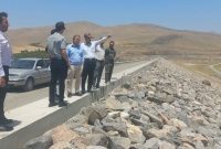 بازدید سطح بالای مدیر HSE وزارت نیرو از سد ۹۲ درصدی خرمرود؛ ایمنی در اولویت پایانی‌ترین پروژه آبی همدان