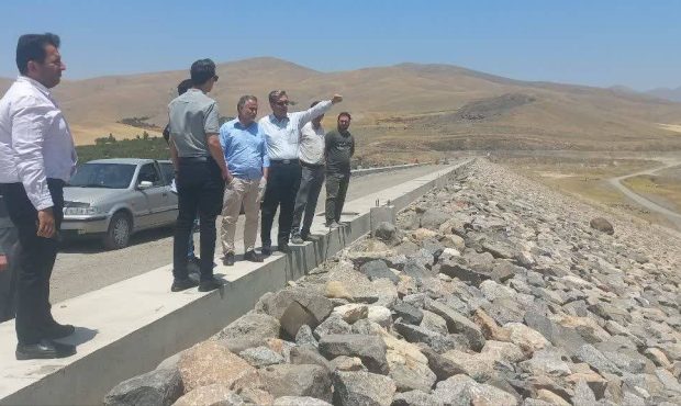 بازدید سطح بالای مدیر HSE وزارت نیرو از سد ۹۲ درصدی خرمرود؛ ایمنی در اولویت پایانی‌ترین پروژه آبی همدان
