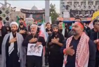 حضور پرشور مردم روستای لامیان در آیین تشییع رهبر شهید؛ جلوه‌ای از وفاداری در میدان امام حسین(ع) تهران