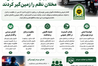 تشکر گسترده مردم تویسرکان از اقدام قاطع پلیس در مقابله با ارازل و اوباش / مأموران با شلیک به موقع، مخلان نظم را زمین‌گیر کردند