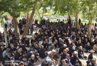 تویسرکان در مسیر عشق؛ اجتماع باشکوه جاماندگان اربعین حسینی با حضور پرشور مردم ولایت‌مدار برگزار شد