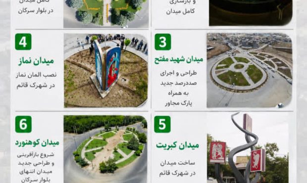 بازآفرینی میادین شهری؛ گامی در مسیر زیباسازی سیمای تویسرکان